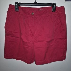 KIM ROGERS Red Shorts